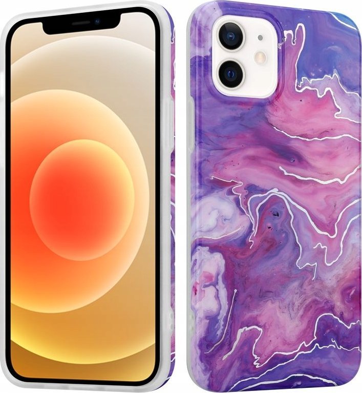 Maxximus MX MARBLE IPHONE XR PINK / RÓŻOWY
