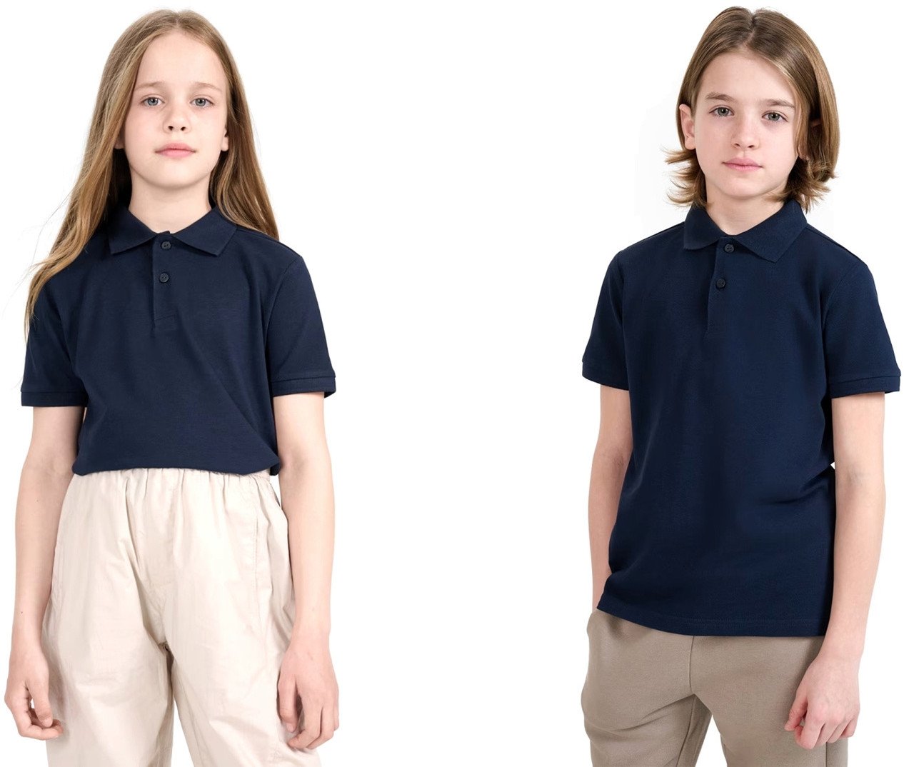 KOSZULKA DZIECIĘCA 4F U513 POLO Z KOŁNIERZYKIEM