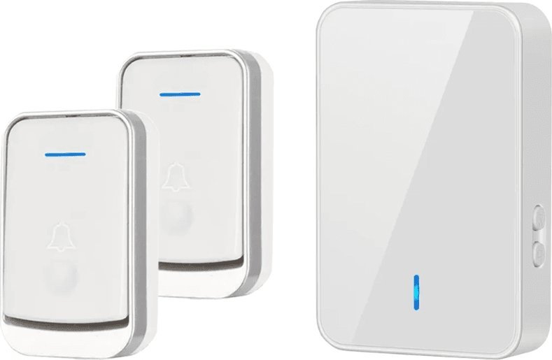 Spreest DZWONEK BEZPRZEWODOWY WODOODPORNY 300M BATERYJNY 2x NADAJNIK