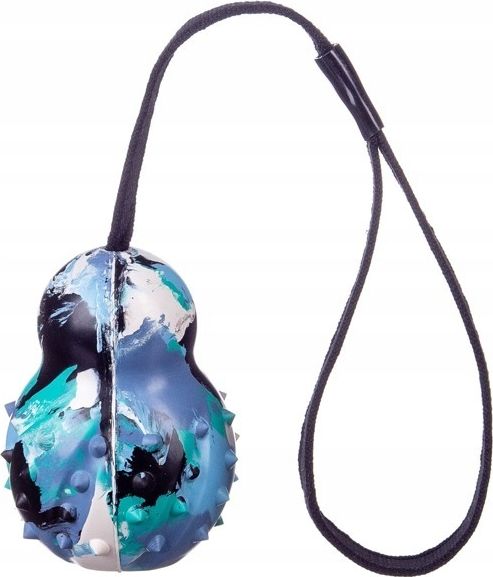 Barry King Zabawka dla psa Maczuga na sznurku niebieska 8.5x6 cm