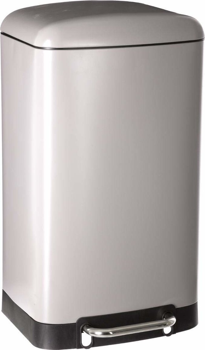 5five Kosz na śmieci, metalowy, kolor taupe, 30 l, 5five Simply Smart