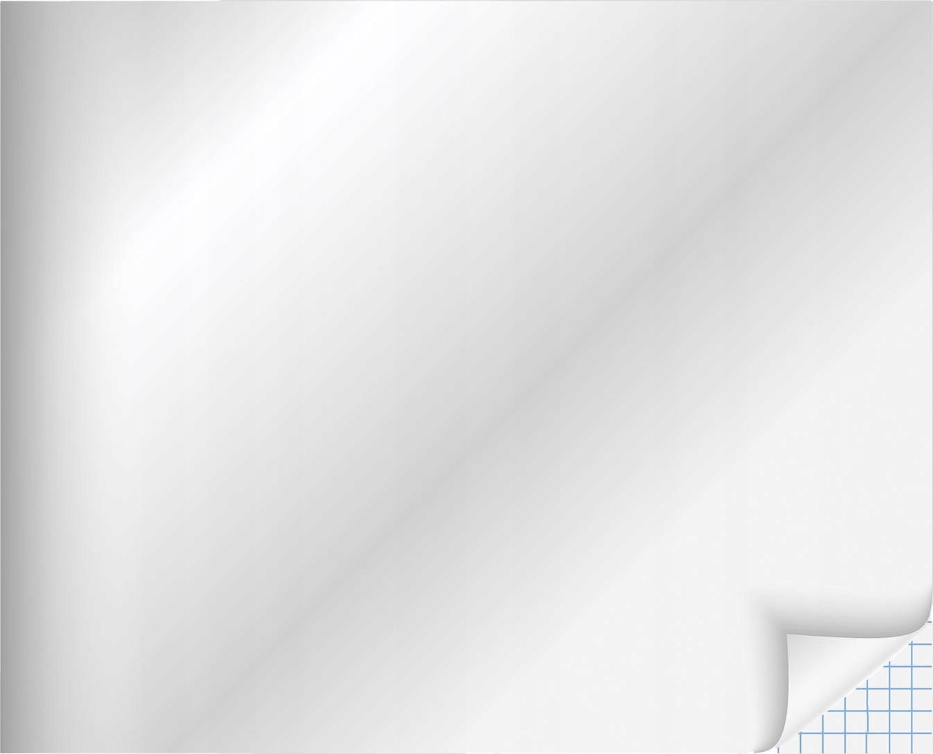 Maximex Folia lustrzana 50 x 58 cm, srebrna, Maximex