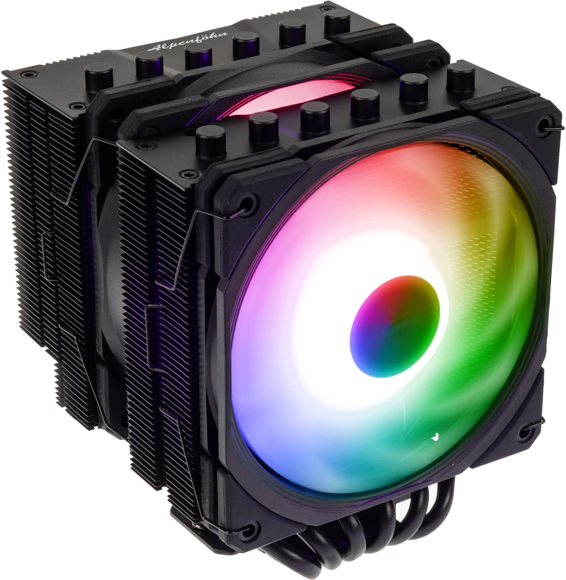 Chłodzenie CPU Alpenfohn Alpenfhn Brocken 4 Max ARGB CPU-Khler - 2x 120mm