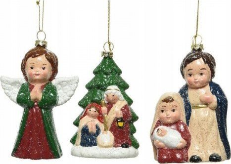 Kaemingk Zawieszka świąteczna na choinkę 13 cm