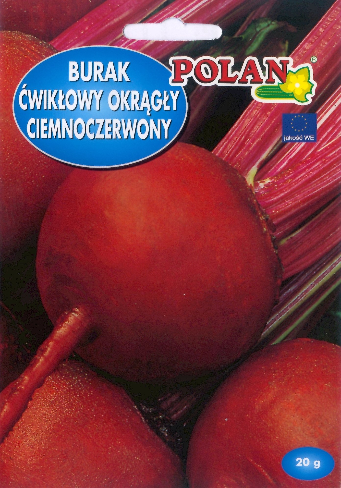 PLATINET NASIONA BURAK ĆWIKŁOWY OKRĄŁY BEETROOT SEEDS 20 G