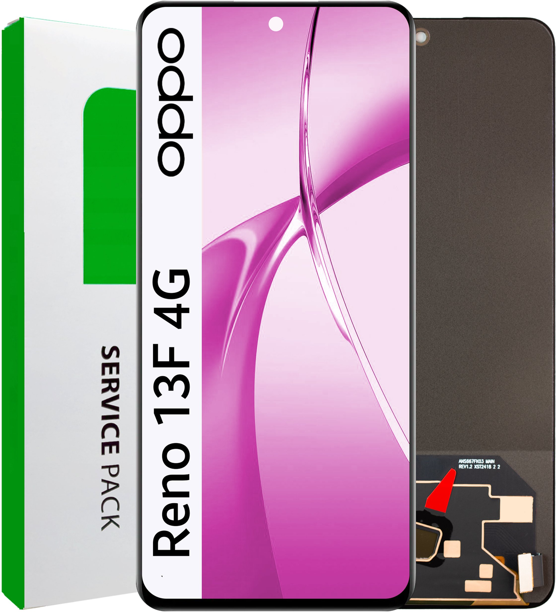 Zila Wyświetlacz do Oppo Reno 13 F 4G Ekran LCD Oryginał (5904858354283)