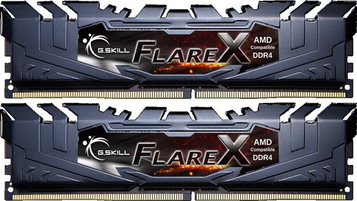 Pamięć G.Skill Flare X, DDR4, 32 GB, 3200MHz, CL16 (F4-3200C16D-32GFX)