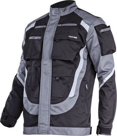 Lahti Pro BLUZA CZARNO-SZARA Z PASAMI ODBLASK., "2XL", CE, LAHTI