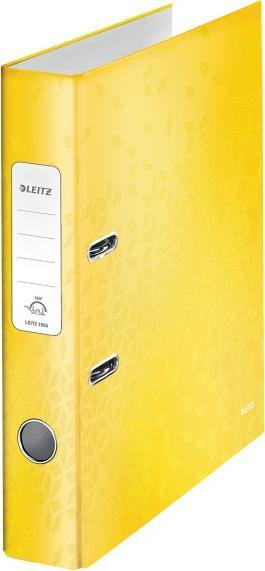 Segregator Leitz Segregator z mechanizmem WOW Leitz 180_, A4/50mm, żółty 10060016