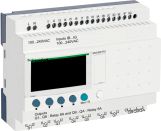 Schneider Sterownik programowalny 16 wejść 10 wyjść 100-240V AC RTC/LCD Zelio (SR3B261FU)