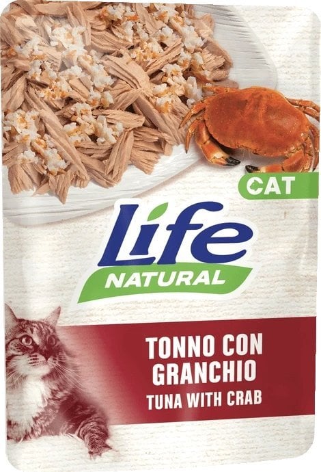 LIFE CAT sasz.70g TUNA + CRAB /30