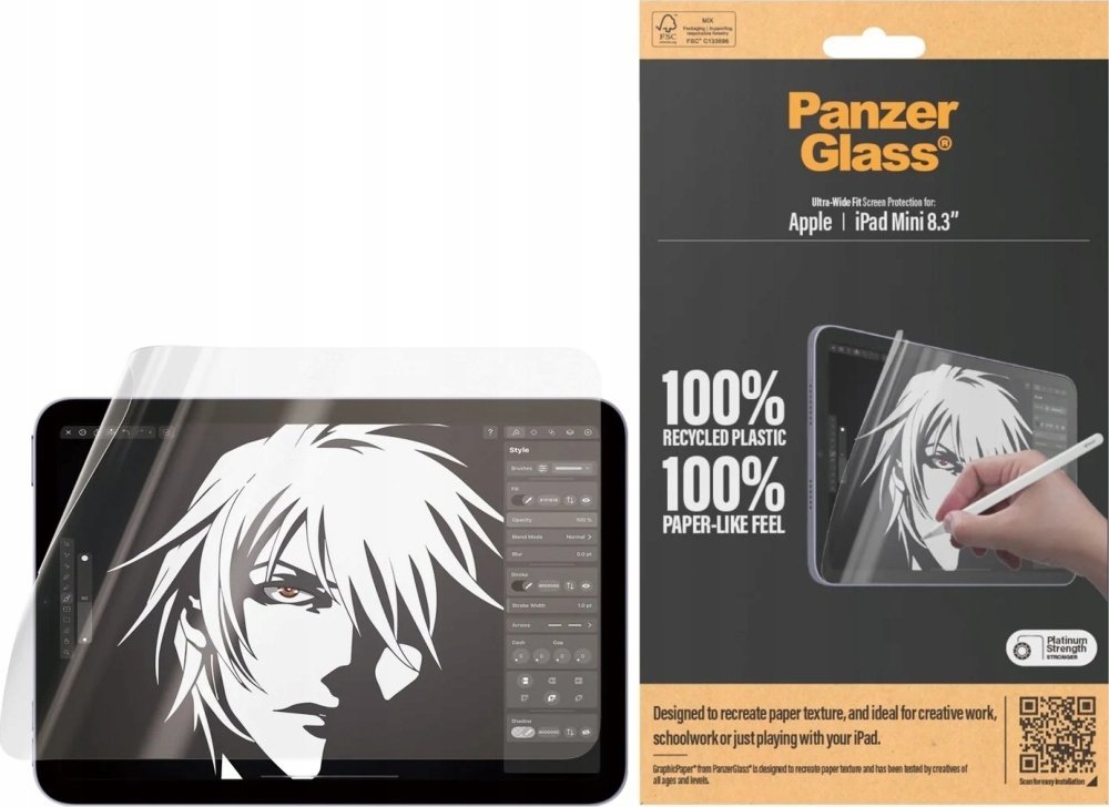 PanzerGlass PanzerGlass GraphicPaper iPad Mini 8.3" 2844