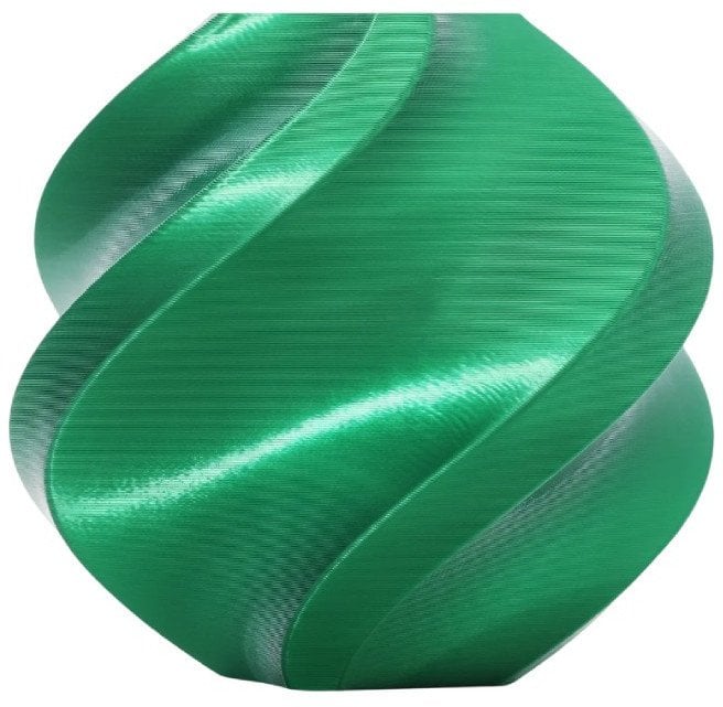 Filament Bambu Lab PLA Silk+ 1,75mm 1kg - w zestawie z wielorazową szpulą - Candy Green}