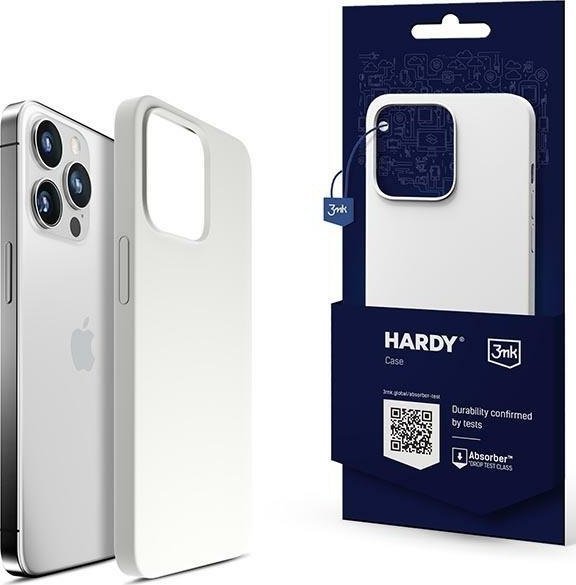 3MK 3MK Hardy Case iPhone 13 Pro Max 6,7" srebrno-biały/silver-white MagSafe