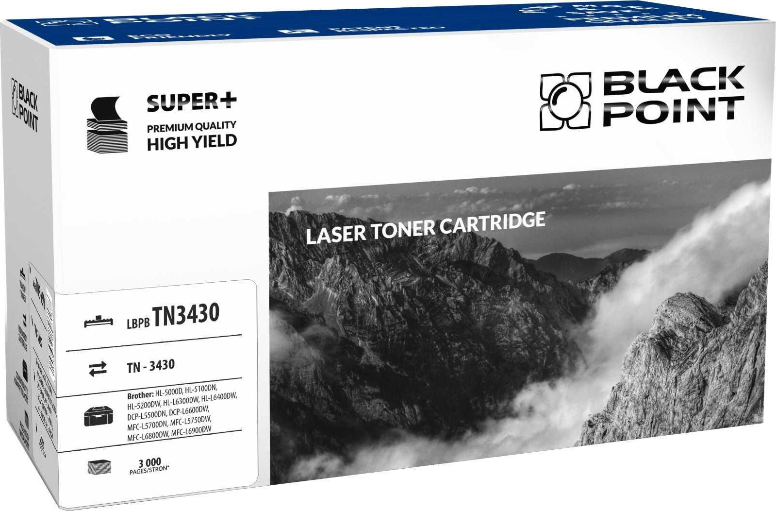 Toner Black Point LBPBTN3430 Black Zamiennik TN-3430 (BLB3430BCBW)