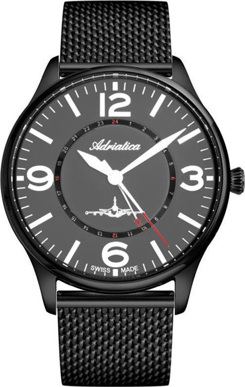 Zegarek Adriatica Zegarek Damski Adriatica A8266.B157Q czarny