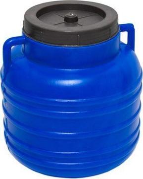 BECZKA PLASTIKOWA 80L KRÓTKA OKRĄGŁA