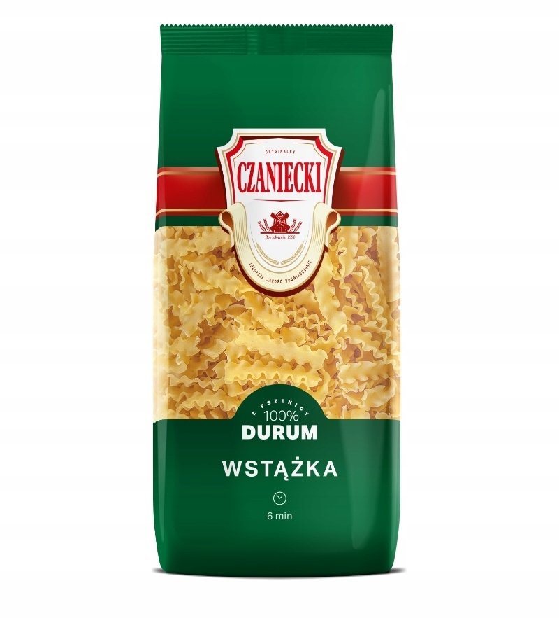 Czaniecki Makaron Durum wstążki 400 g