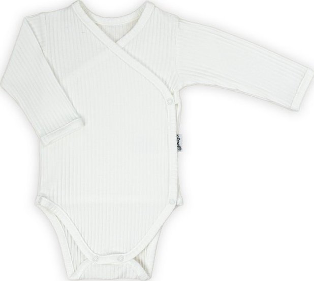 NICOL Body niemowlęce rozpinane kopertowe kremowe długi rękaw Lea Nicol 62