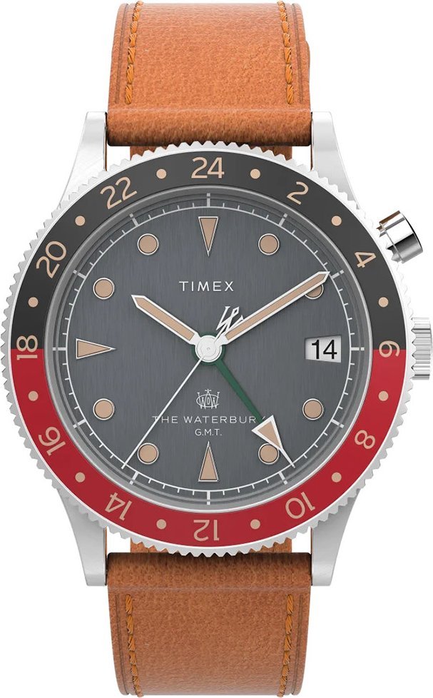 Zegarek Timex Zegarek męski Timex TW2V74000 brązowy