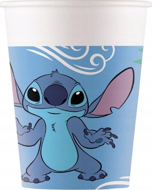 GoDan Kubeczki papierowe Stitch & Angel, 200 ml, 8 szt. 96795
