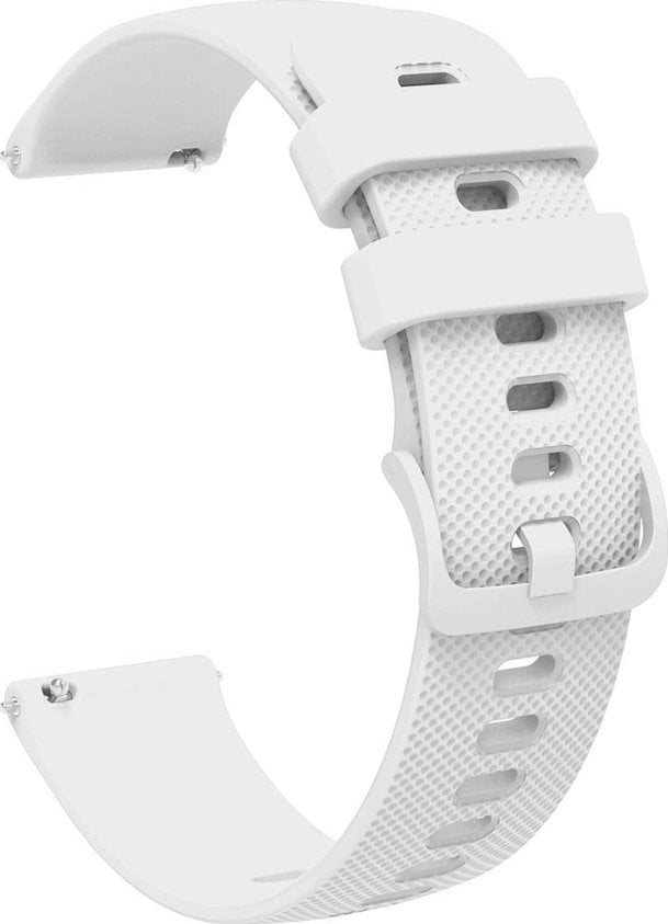 Pasek silikonowy do Huawei Watch GT2 / GT3 42mm - biały