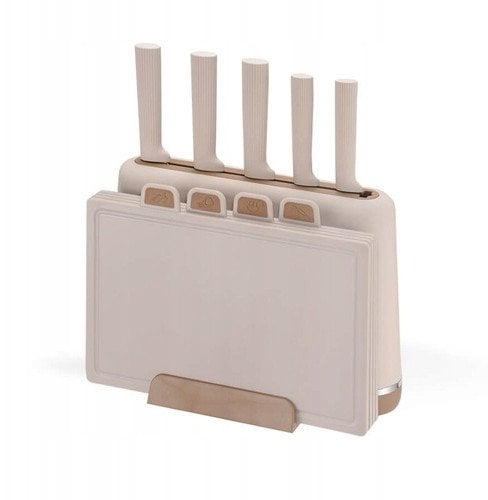 Zestaw noży i desek MR-1412-BEIGE MAESTRO