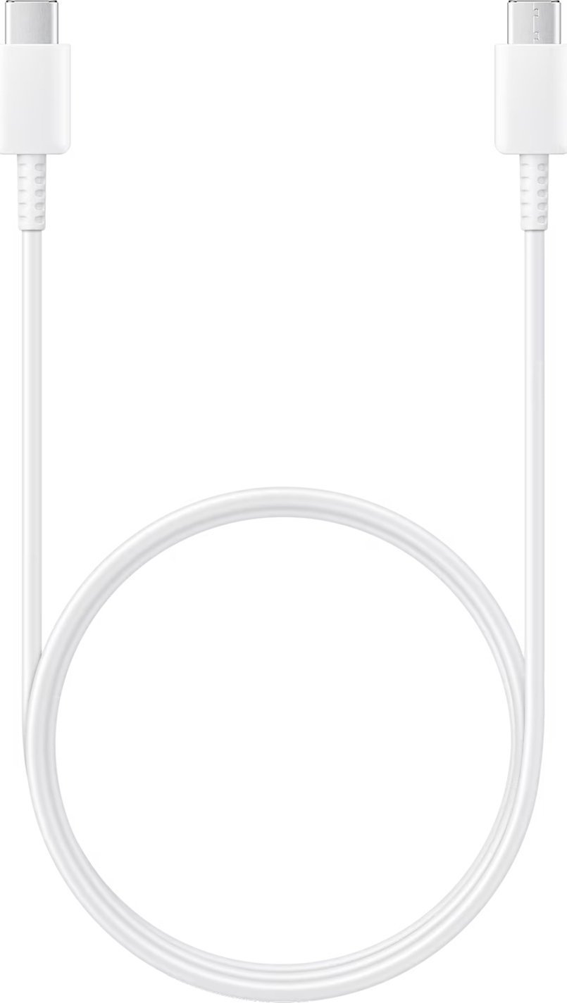 Samsung Samsung EP-DA705BWE Universāls Type-C uz Type-C Uzlādes & Datu Kabelis Balts 1m (OEM)