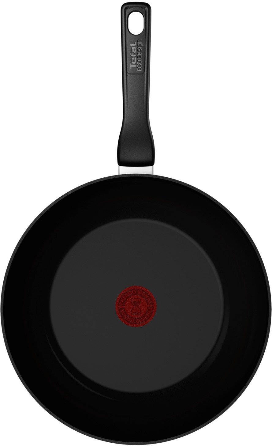 Patelnia Tefal Renew 28 cm czarny - Vokpanna C4321923 (3168430352025)