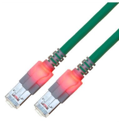 Kabel saCon S/FTP kat. 6 (klasa E), LSOH, turkusowy, 2 m