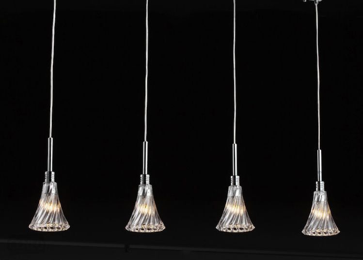 Lampa wisząca Italux Patria klasyczna chrom (MD1100308-4A)