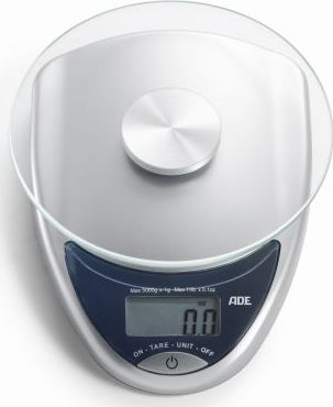 Waga kuchenna ADE Celina do 5 kg 14,5 x 20 x 5,5 cm srebrna