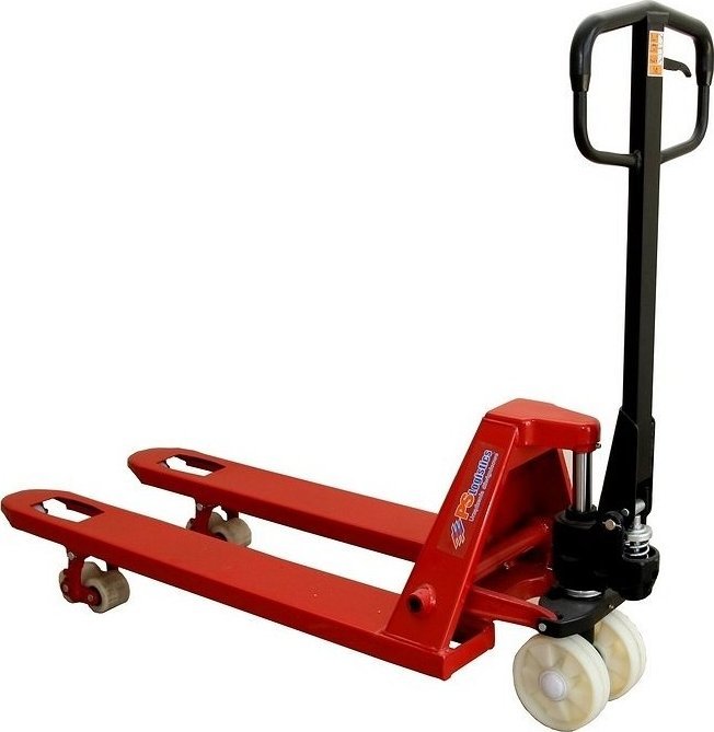 PS Lift Wózek paletowy ręczny Huzar, koła - nylon, rolki - nylon (Widły 1150mm)