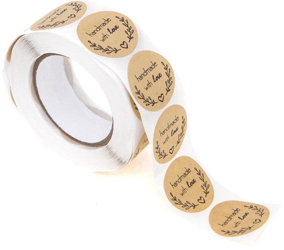 Naklejki na rolce 500szt