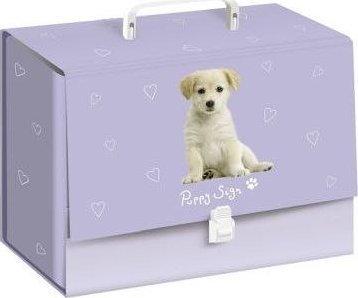 Teczka z rączką C4 10cm Puppy Sign (PPP)