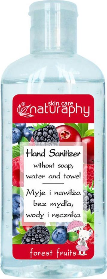BluxCosmetics Żel antybakteryjny do rąk o zapachu owoców leśnych 100 ml