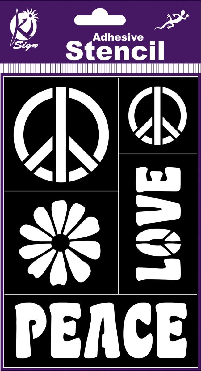 Ki-Sign Szablon 12x18 cm Pokój i Miłość