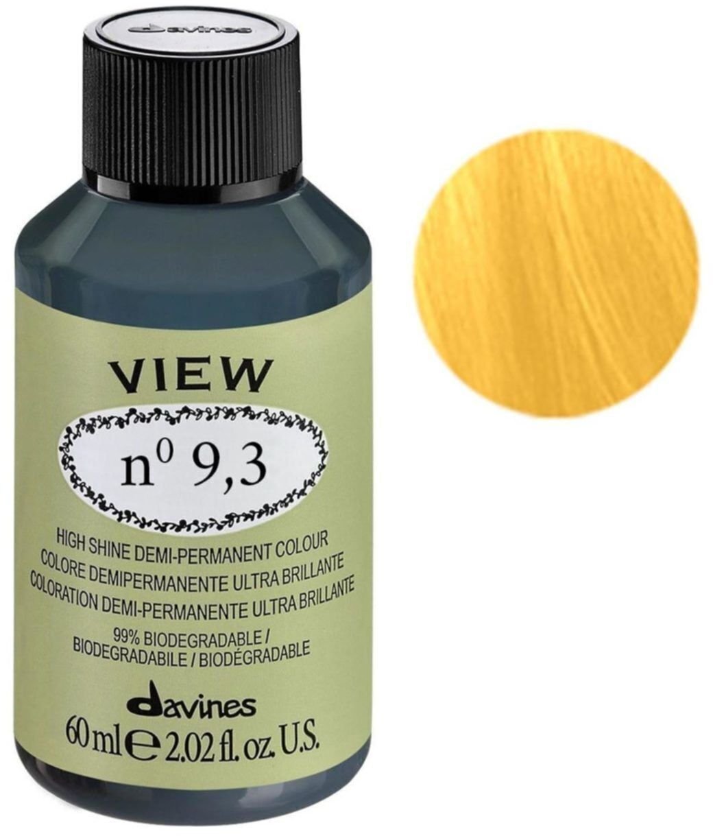 Davines, View, Demi-Permanent Hair Dye, 9.3 , 60 ml For Women