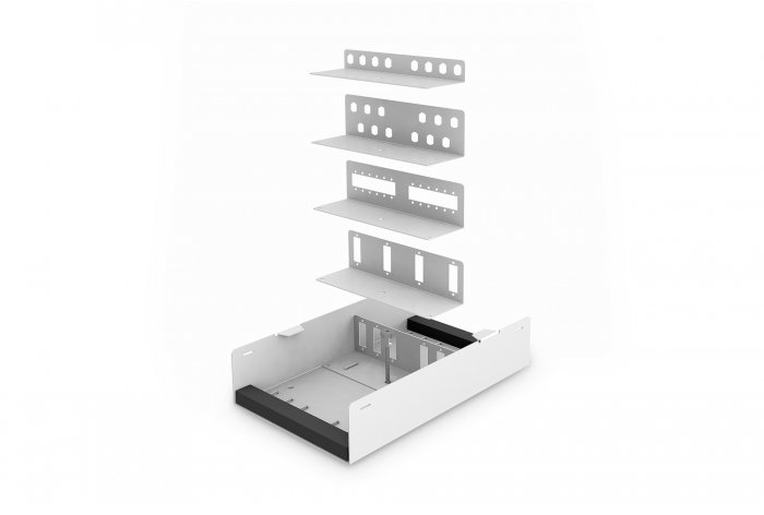 Digitus Lwl Unibox, Kompaktowy 265 X 150 55 Mm, Szary