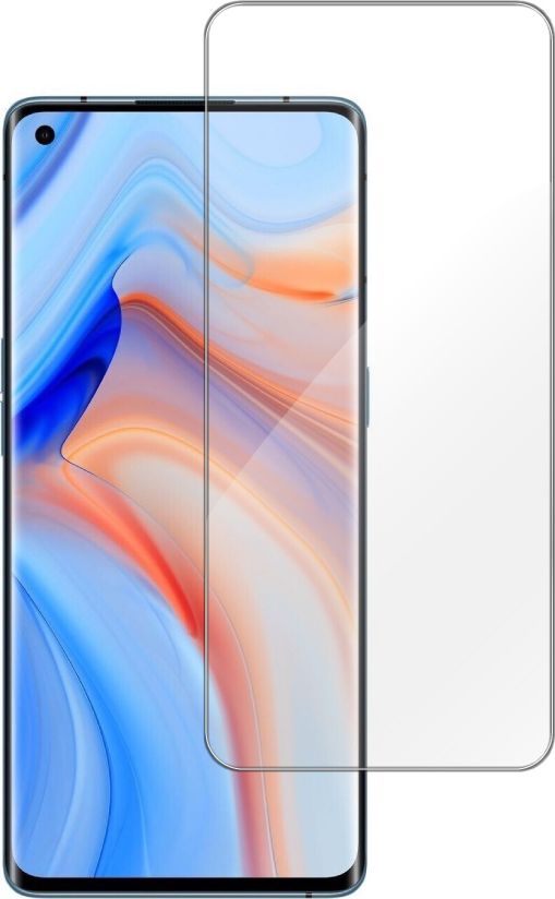 etumi Szkło Hartowane 9H Do Oppo Reno 4 Pro 5G | Szybka Szkiełko Ochronne Na Ekran Twarde Płaskie Przód / Ochrona Matrycy Telefonu Glas0070