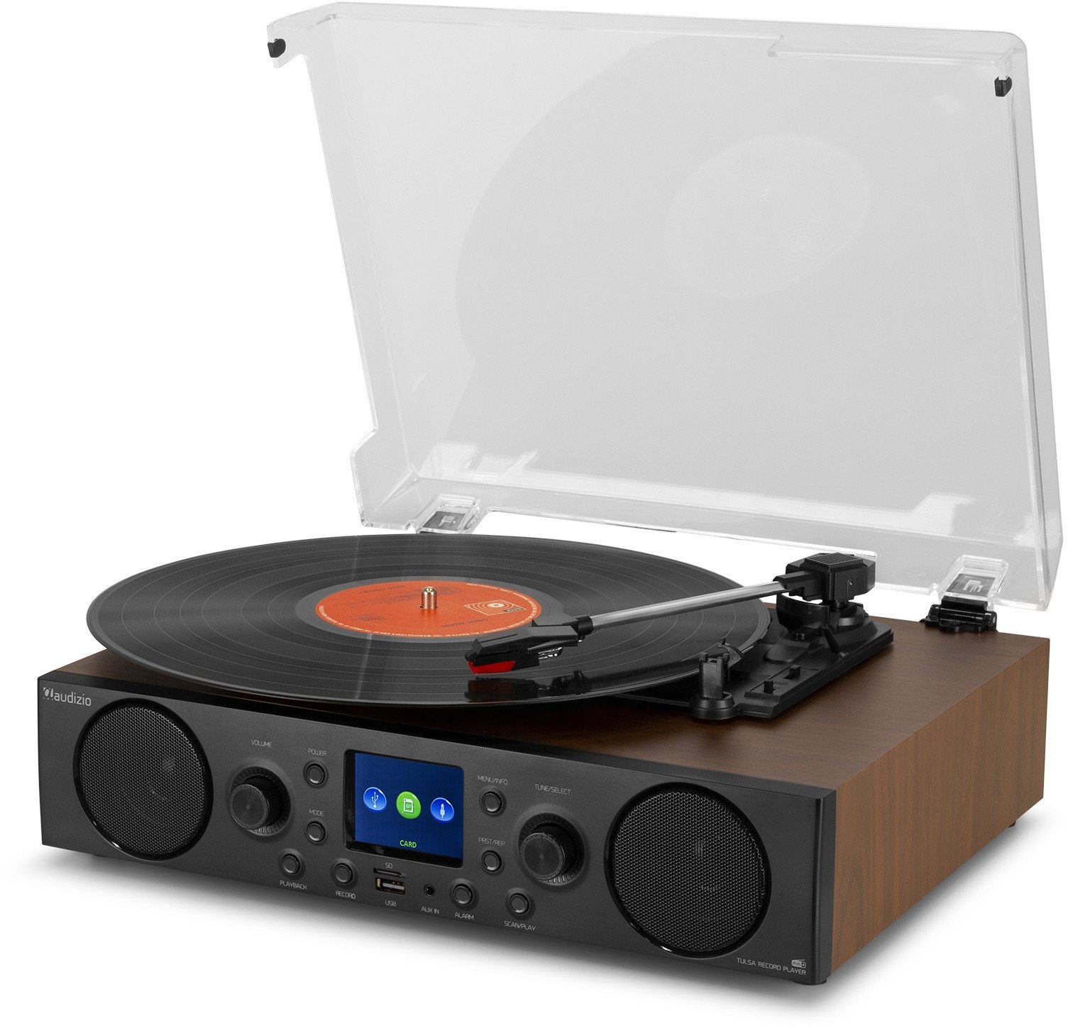 Gramofon Tulsa Audizio BT Radio DAB+ FM one size