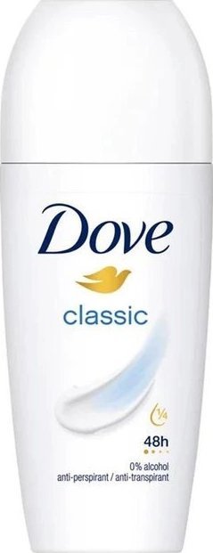 Dove (DE) Dove Women Dezodorant w kulce Classic, 50ml (PRODUKT Z NIEMIEC)