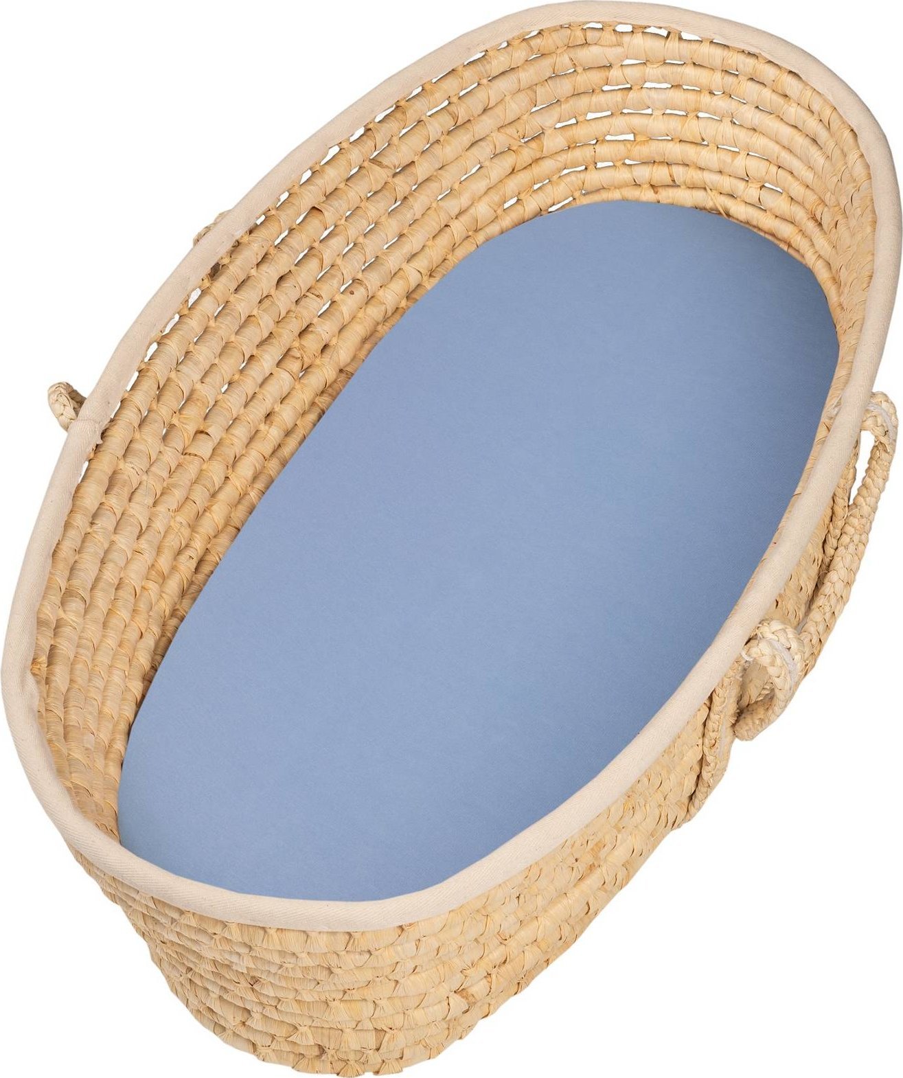 Infantilo Prześcieradło do wózka 80x38 Jersey niebieski Infantilo