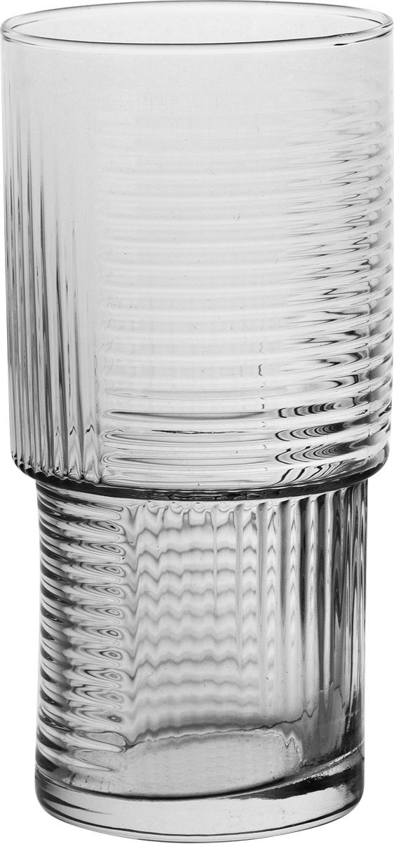 Glasmark Szklanka 400 ml w prążki Glasmark GLS400