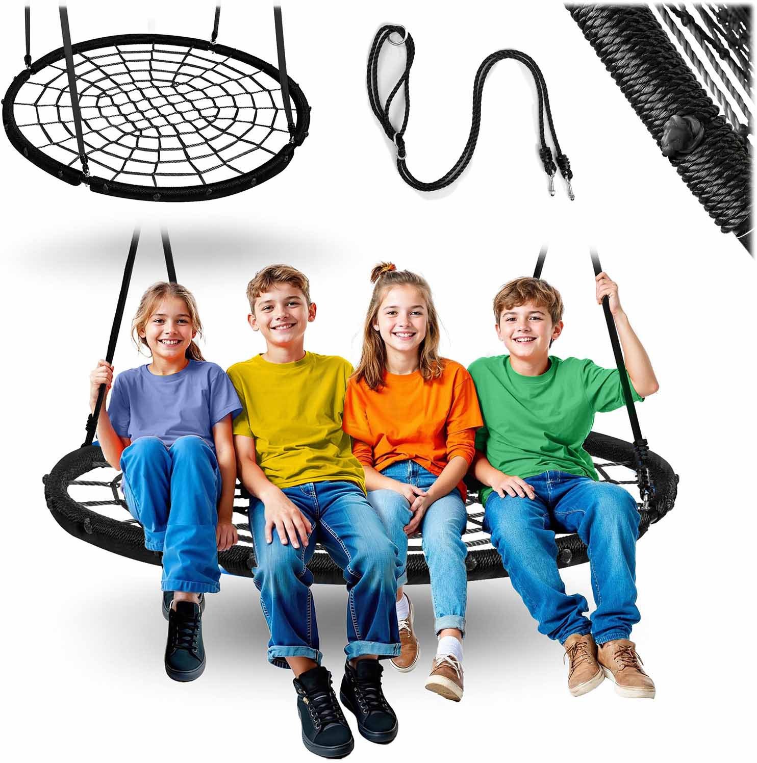 NeoSport Huśtawka bocianie gniazdo NS-104 120 cm