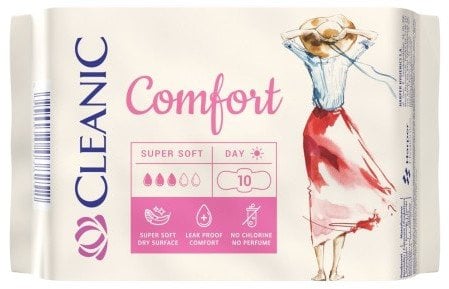 HARPER CLEANIC Podpaski Comfort Day 10szt.