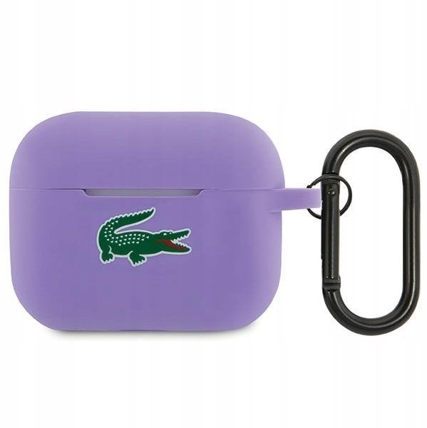Lacoste LCAP2SLOU AirPods Pro 2 (2022/2023) cover fioletowy/lawendowy Silicone Croc Logo