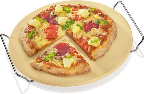 Kuchenprofi Kamień Kuchenprofi do pizzy, na stelażu, śred. 30 cm