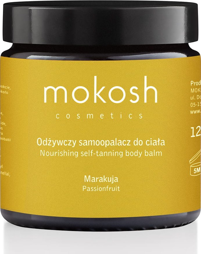 Mokosh Mokosh, Odżywczy samoopalacz do Ciała Marakuja, 120ml