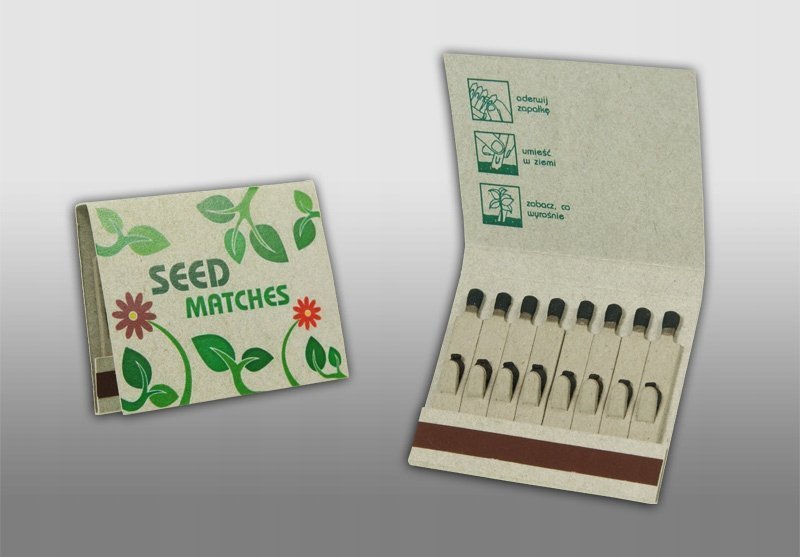 Wołoszyn Zapałki z nasionami Eko-BKC-8
